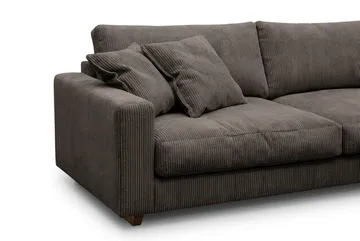 Valencia Soffgrupp Extra Djup 4-sits Schäslong Höger + Fåtölj - Taupe - Möbler - Soffa - Soffgrupp