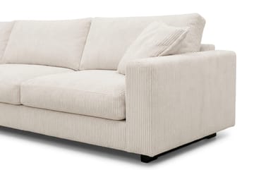 Valencia Soffgrupp Extra Djup 4-sits Schäslong Vänster + Fåtölj - Offwhite - Möbler - Soffa - Soffgrupp