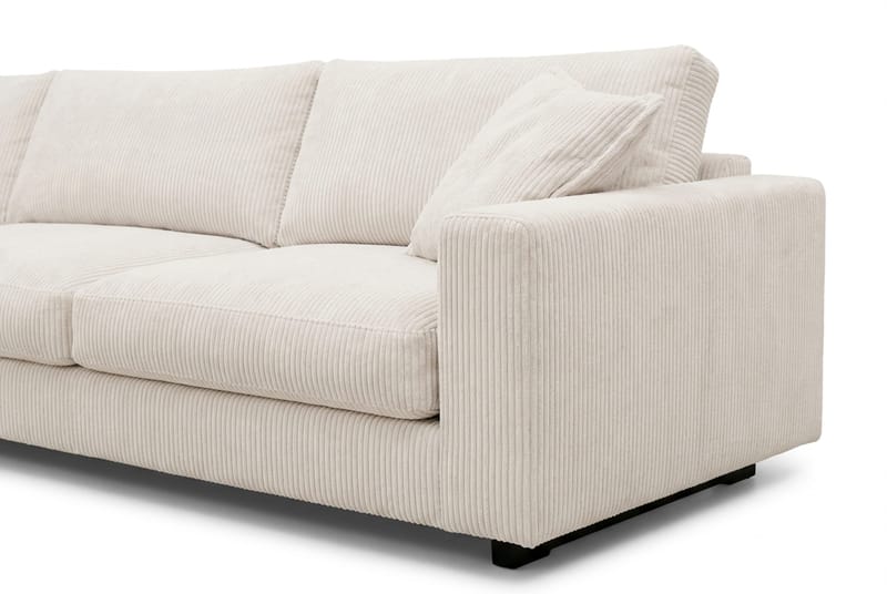 Valencia Soffgrupp Extra Djup 4-sits Schäslong Vänster + Fåtölj - Offwhite - Möbler - Soffa - Soffgrupp