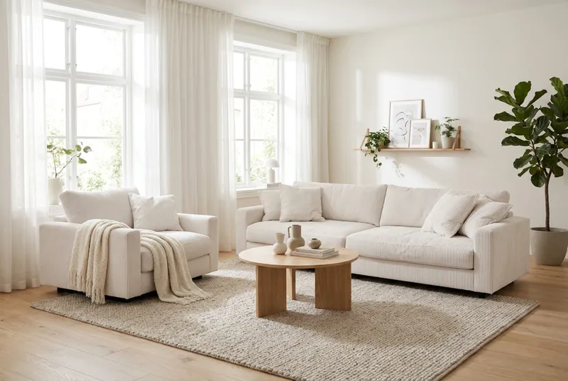 Valencia Soffgrupp Extra Djup 4-sits Soffa + Fåtölj - Offwhite - Möbler - Soffa - Soffgrupp