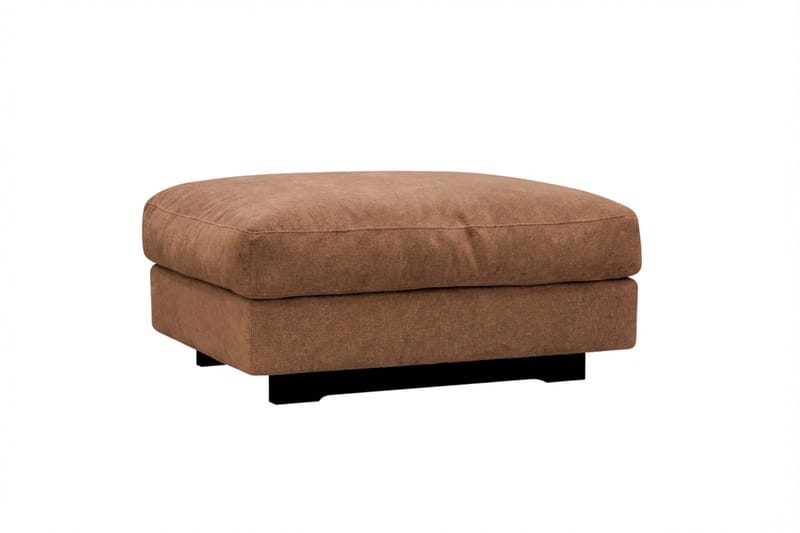 Valencia Soffgrupp Extra Djup 5-sits Soffa + Fotpall i Chenille - Rostbrun - Möbler - Soffa - Hörnsoffa