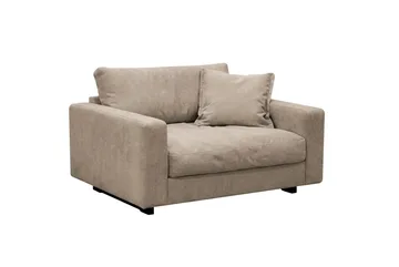 Valencia Soffgrupp Extra Djup 5-sits Soffa + Fåtölj i Chenille - Brun - Möbler - Soffa - Soffgrupp