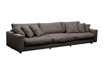 Valencia Soffgrupp Extra Djup 5-sits Soffa + Fotpall - Taupe - Möbler - Soffa - Hörnsoffa