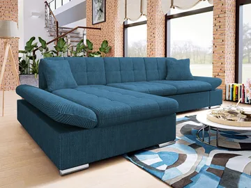 Vananda 3-sits Bäddsoffa med divan och förvaring - Möbler - Soffa - Hörnsoffa
