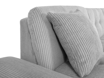 Vananda 3-sits Soffa med divan vänster och förvaring - grå - Möbler - Soffa - Divansoffor & schäslongsoffa