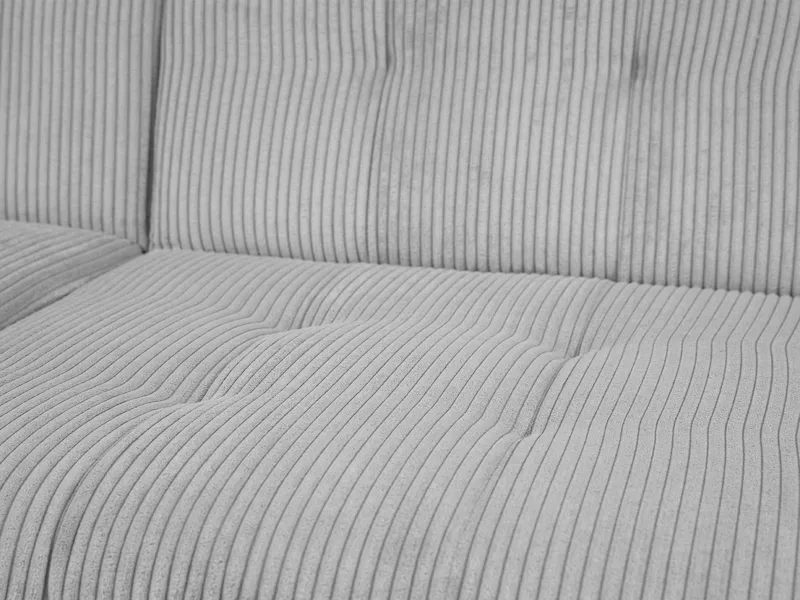 Vananda 4-sits Högervänd L-formad Divansoffa med Schäslong i Tyg - Grå - Möbler - Soffa - Divansoffor & schäslongsoffa