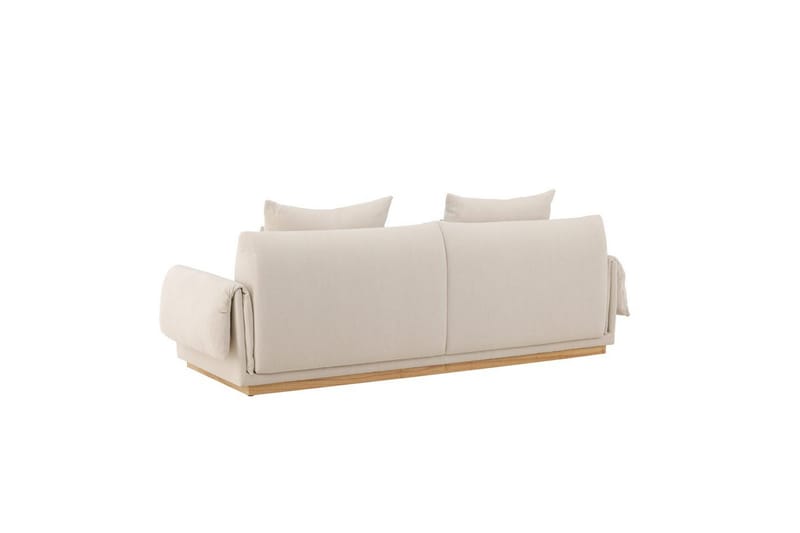 Vanlig Soffa utan divan & schäslong VIND Soffa VIND 3-sits Mollösund 237x95x82 cm Beige Beige - Möbler - Soffa - 3 sits soffa