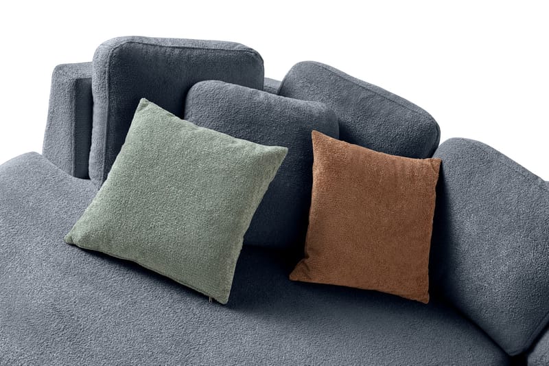 Venezia Hörnsoffa 310x75x105 cm - Marinblå - Möbler - Soffa - Hörnsoffa