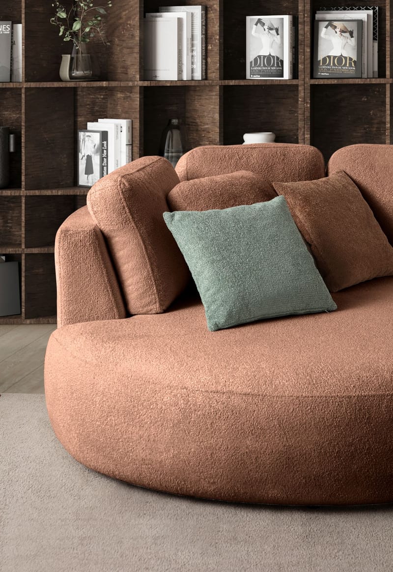 Venezia Hörnsoffa 310x75x105 cm - Mink - Möbler - Soffa - Hörnsoffa