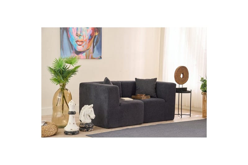 Veyno Soffa 2-sits - Antracit - Möbler - Soffa - 2 sits soffa