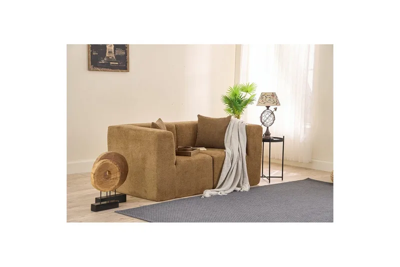 Veyno Soffa 2-sits - Brun - Möbler - Soffa - 2 sits soffa