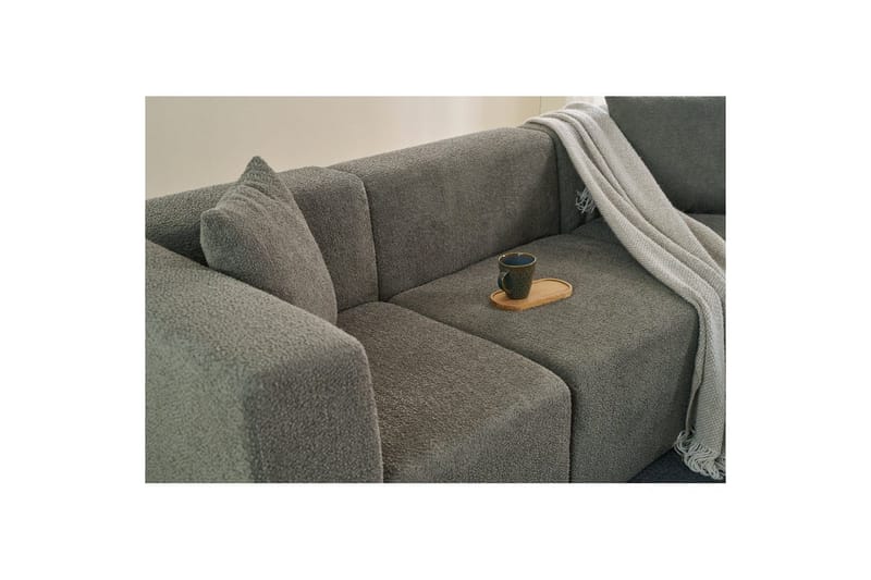 Veyno Soffa 3-sits - Mörkbeige - Möbler - Soffa - 3 sits soffa