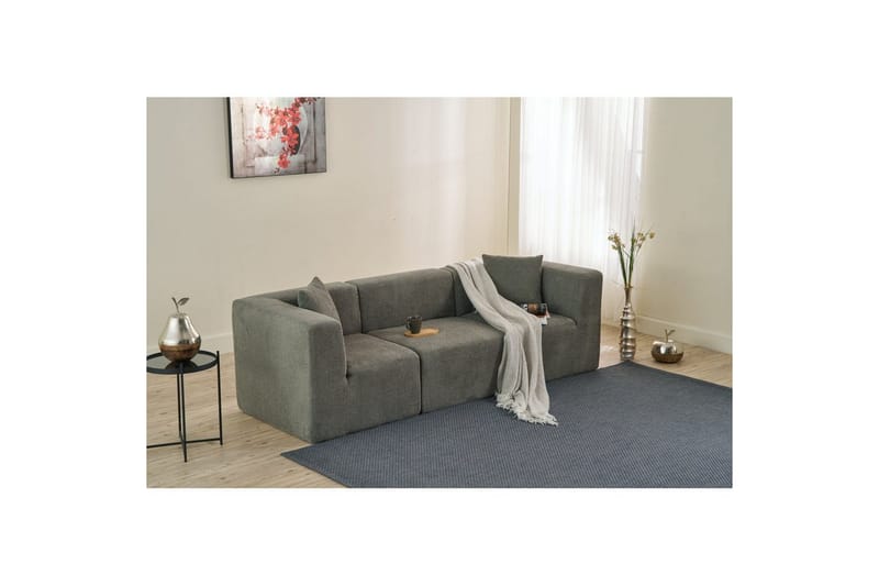 Veyno Soffa 3-sits - Mörkbeige - Möbler - Soffa - 3 sits soffa