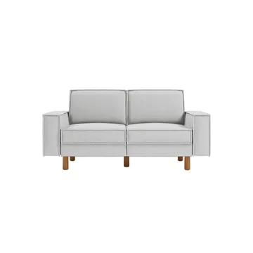 Vilsa 2-sits Soffa - Brun/Ljusgrå - Möbler - Soffa - 2 sits soffa