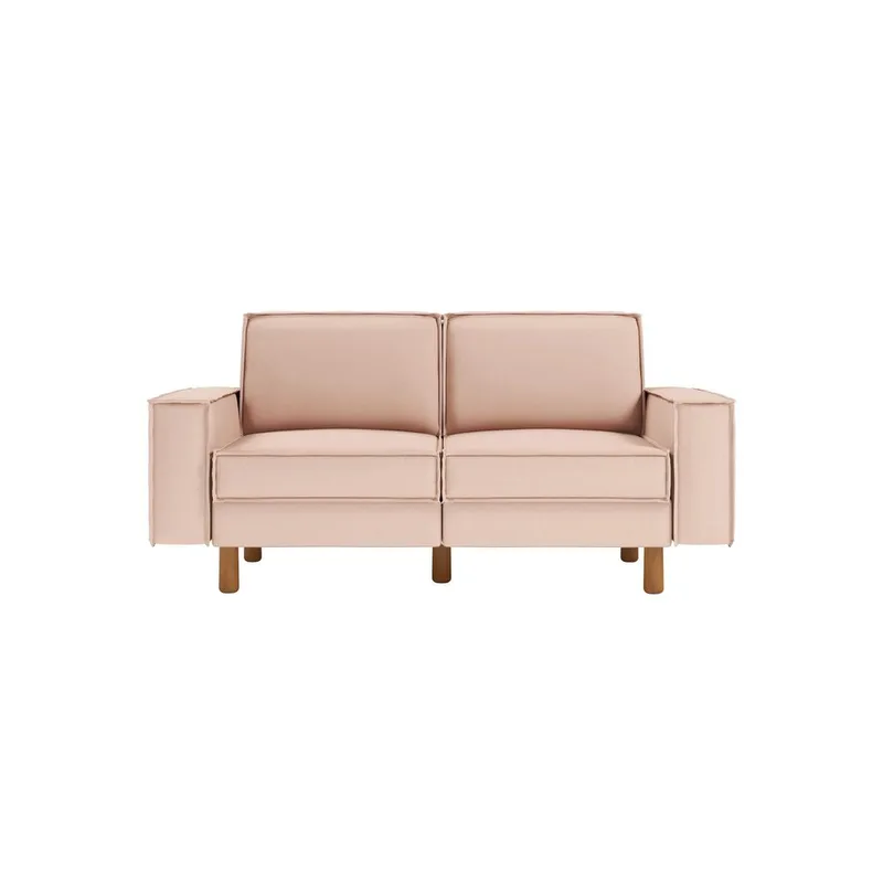 Vilsa 2-sits Soffa - Sand - Möbler - Soffa - Sammetssoffa