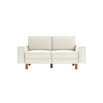 Vilsa 2-sits Soffa - Vit - Möbler - Soffa - Sammetssoffa