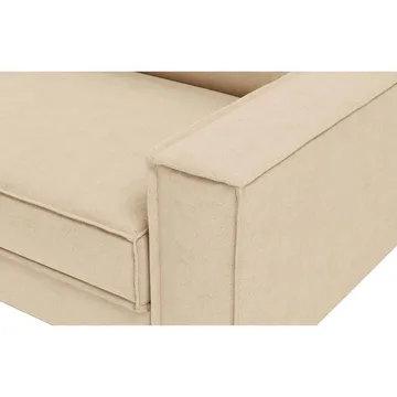 Vilsa 3-sits Soffa - Brun/Sand - Möbler - Soffa - Sammetssoffa