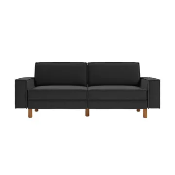 Vilsa 3-sits Soffa - Mörkgrå - Möbler - Soffa - Sammetssoffa