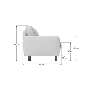 Vilsa 3-sits Soffa - Taupe - Möbler - Soffa - 3 sits soffa