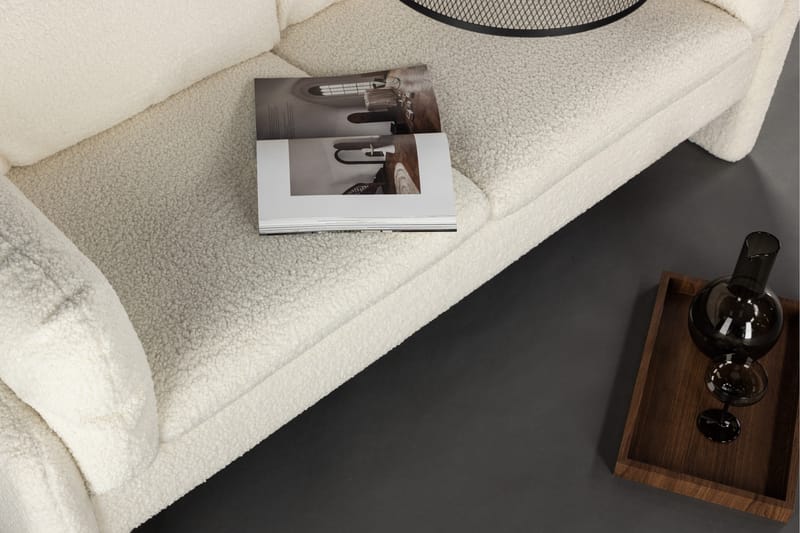 Vindel Soffa 2-sits Vit - Venture Home - 2 sits soffa