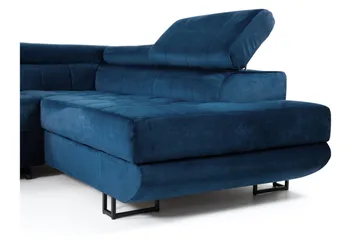 Warwick Bäddsoffa m. Schäslong 3-sits - Vit - Möbler - Soffa - Bäddsoffa