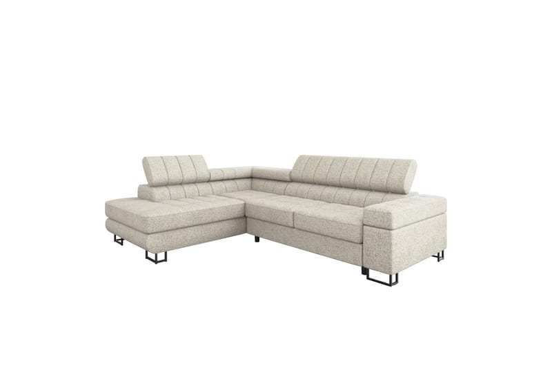 Warwick Bäddsoffa med Schäslong 3-sits - Beige - Möbler - Soffa - Bäddsoffa
