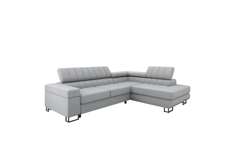 Warwick Bäddsoffa med Schäslong 3-sits - Grå - Möbler - Soffa - Bäddsoffa