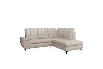 Widald Bäddsoffa med Schäslong 3-sits - Beige - Möbler - Soffa - Bäddsoffa