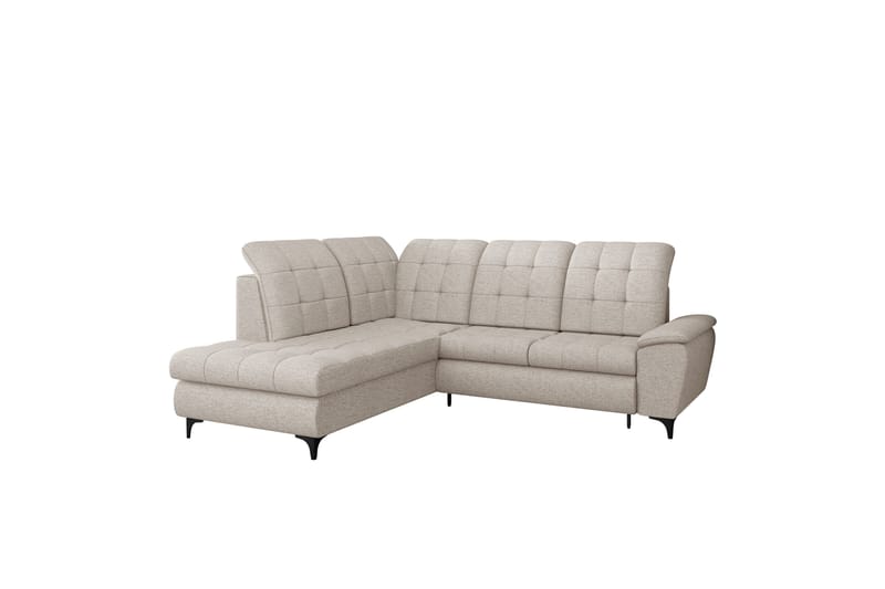 Widald Bäddsoffa med Schäslong 3-sits, Beige