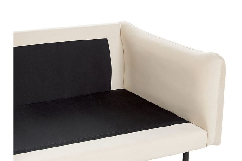 Woodal Soffa 3-sits - Beige/Svart - Möbler - Soffa - Sammetssoffa