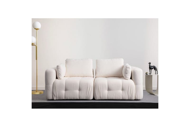 Yvara Soffa 2-sits - Beige - Möbler - Soffa - Modulsoffor - Komplett modulsoffa