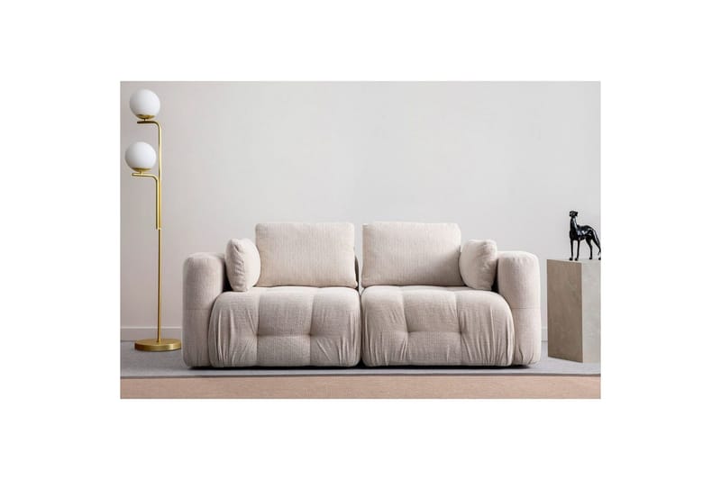 Yvara Soffa 2-sits - Beige - Möbler - Soffa - Modulsoffor - Komplett modulsoffa