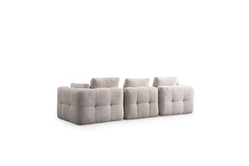 Yvara Soffa 3-sits - Beige - Möbler - Soffa - Modulsoffor - Komplett modulsoffa