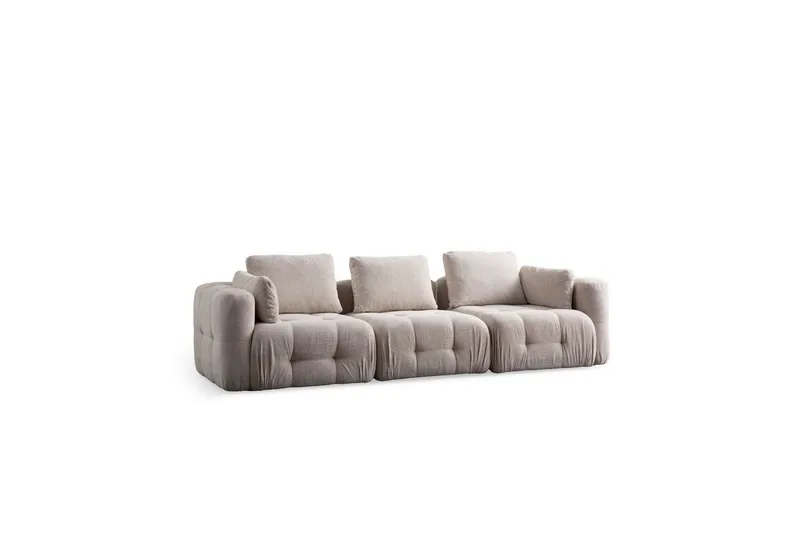 Yvara Soffa 3-sits - Beige - Möbler - Soffa - 3 sits soffa