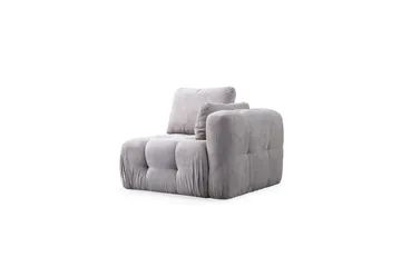 Yvara Soffa 3-sits - Grå - Möbler - Soffa - Modulsoffor - Komplett modulsoffa