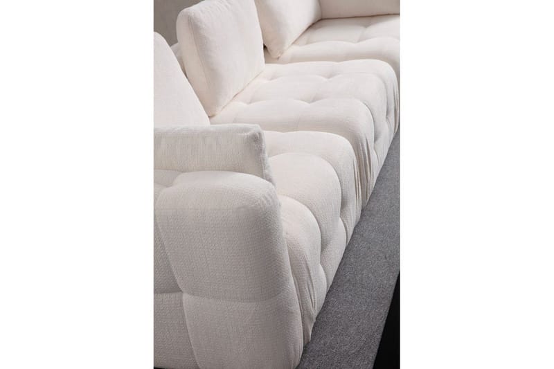 Yvara Soffa 3-sits - Vit - Möbler - Soffa - Modulsoffor - Komplett modulsoffa