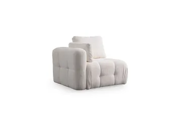Yvara Soffa 3-sits - Vit - Möbler - Soffa - Modulsoffor - Komplett modulsoffa