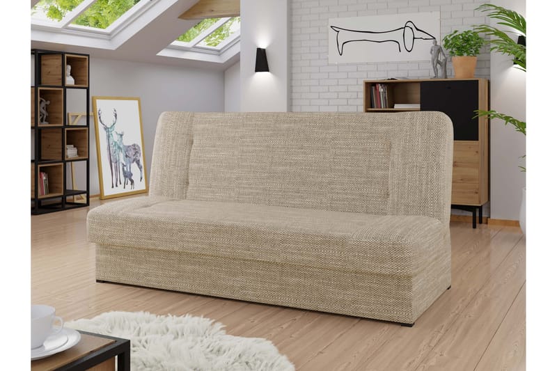 Zelka Bäddsoffa 2-sits - Beige - Möbler - Soffa - Bäddsoffa