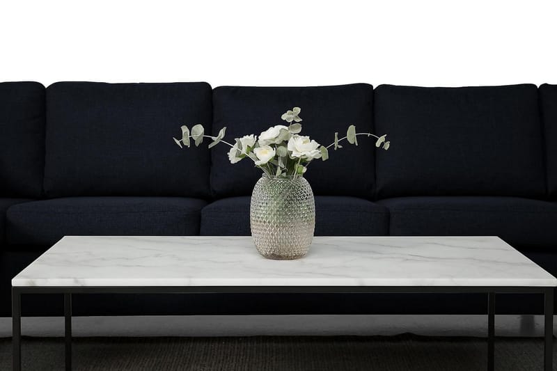Zero U-soffa Large med Divan Vänster - Blå - U-soffa