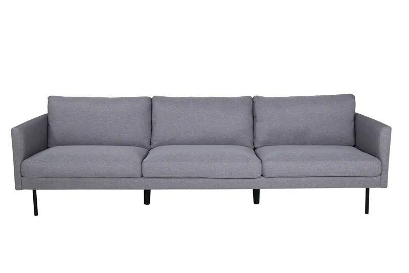 Zoom 3-sits Soffa i Tyg, Grå