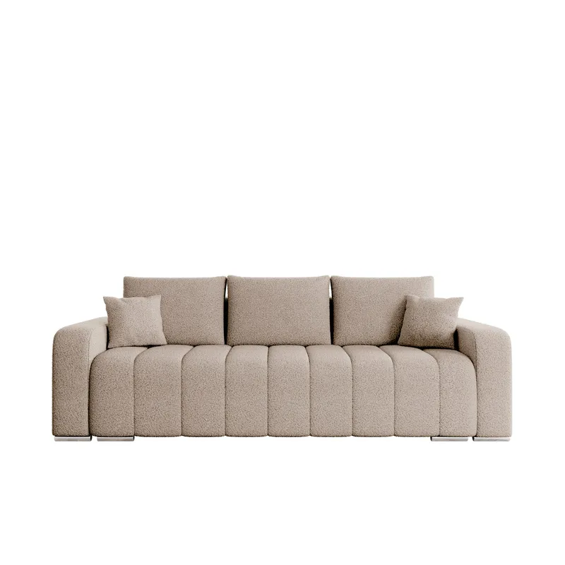 Zulueta 3-sits Bäddsoffa, beige