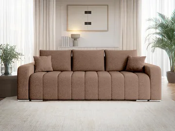 Zulueta 3-sits Bäddsoffa - brun - Möbler - Soffa - Bäddsoffa