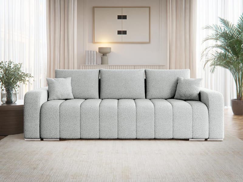 Zulueta 3-sits Bäddsoffa - grå - Möbler - Soffa - Bäddsoffa