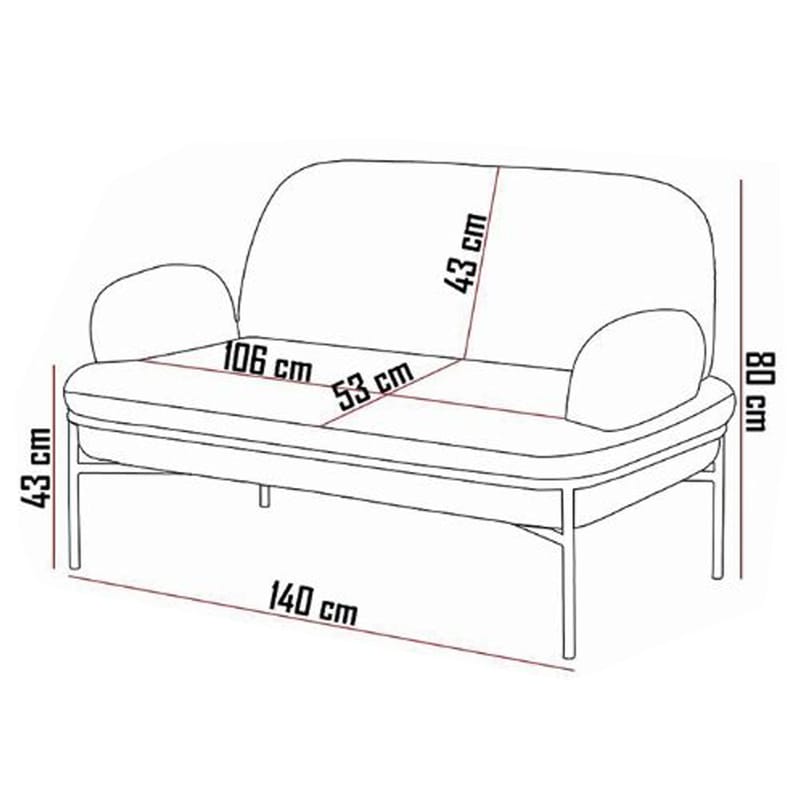 Zyricus Soffgrupp 2-sits Soffa + 2 Fåtöljer Teddy - Cappuccino - Möbler - Soffa - Soffgrupp