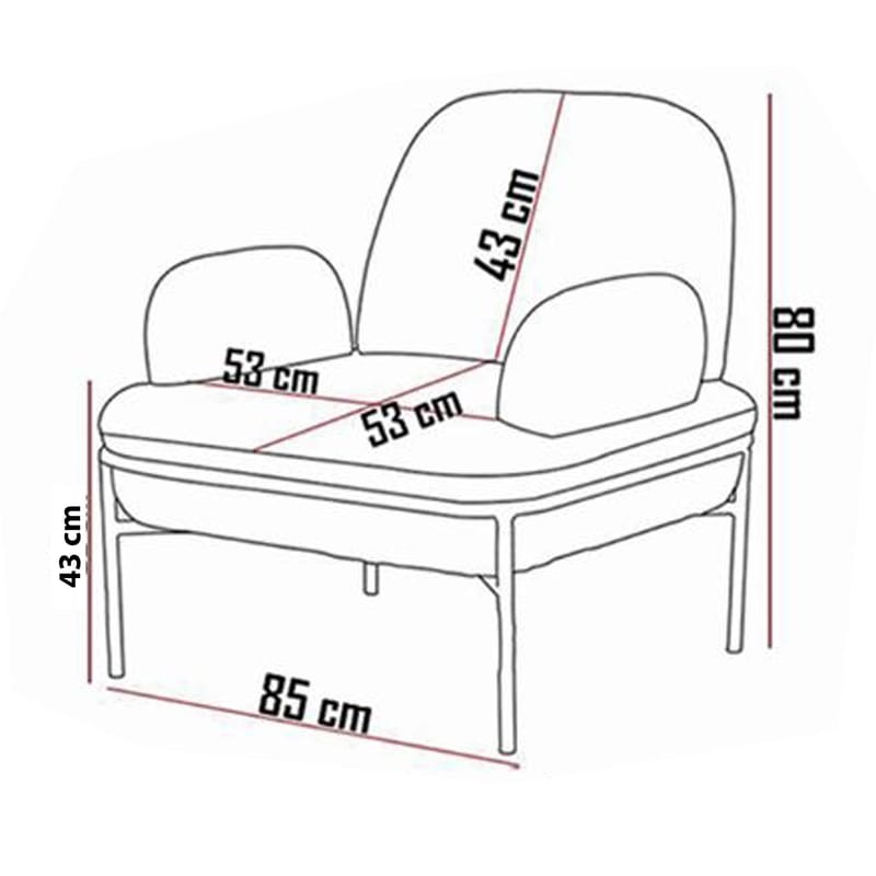 Zyricus Soffgrupp 2-sits Soffa + 2 Fåtöljer Teddy - Tegelröd - Möbler - Soffa - Soffgrupp