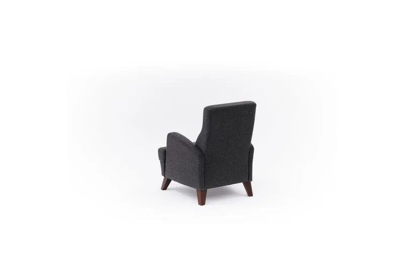 1-sits soffa Iroulport Antracit - Antracit - Möbler - Stolar & fåtöljer - Fåtölj