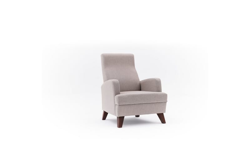 1-sits soffa Iroulport Beige - Beige - Möbler - Stolar & fåtöljer - Fåtölj