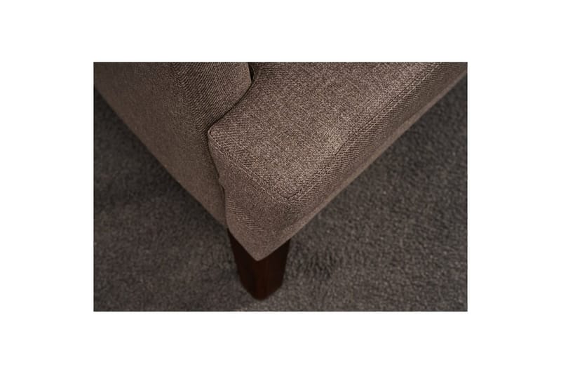 1-sits soffa Iroulport Brun - Brun - Möbler - Stolar & fåtöljer - Fåtölj