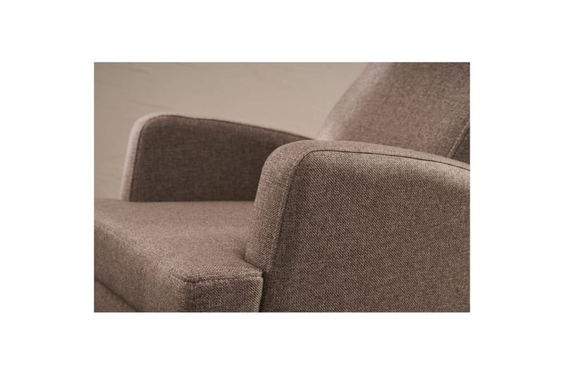 1-sits soffa Iroulport Brun - Brun - Möbler - Stolar & fåtöljer - Fåtölj