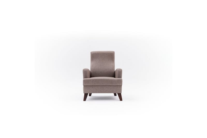 1-sits soffa Iroulport Brun - Brun - Möbler - Stolar & fåtöljer - Fåtölj